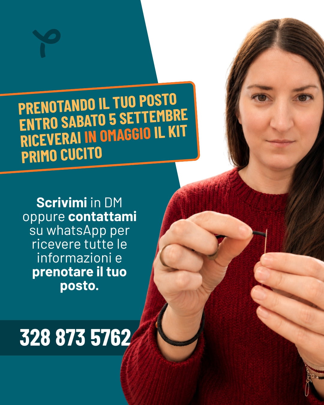 Corso di cucito in presenza
