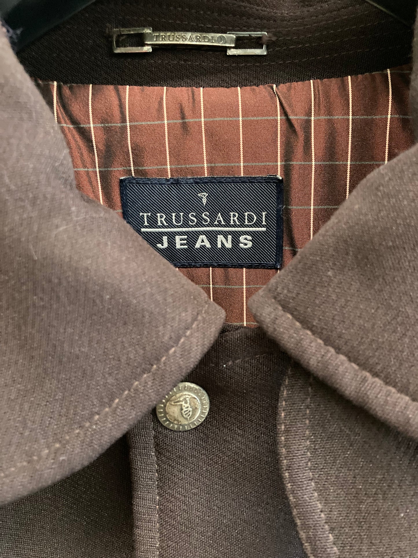 Giaccone uomo Trussardi Jeans vintage